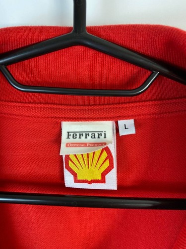 Vintage Ferrari F1 Official Shell V-Power Long Sleeve Racing - Picture 3 of 4