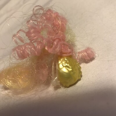 Vintage Lady Lovely Locks Enchanted Island Sea Magic Pixie Tail Yellow Fish
