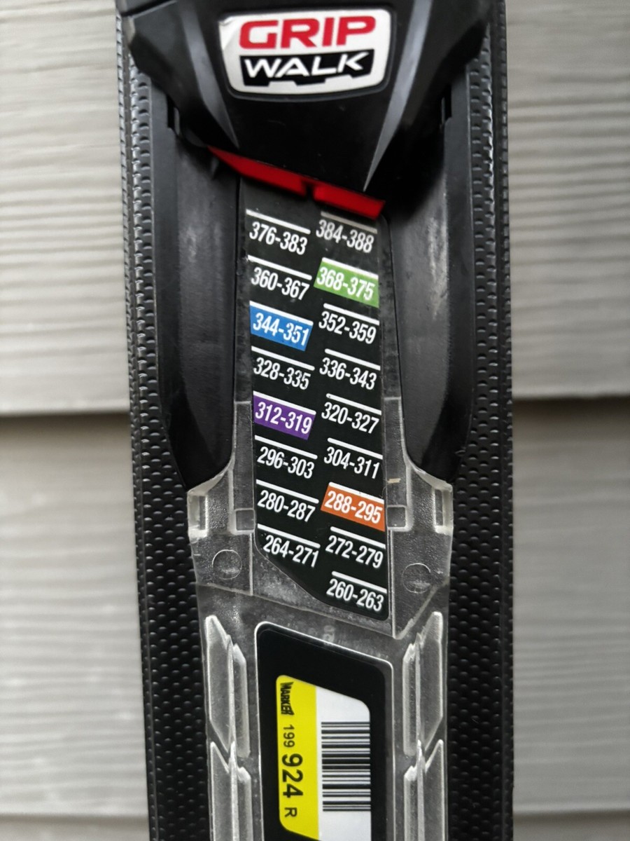 Volkl RTM 7.6 Skis w/ Marker FDT 10 Grip Walk Bindings Great