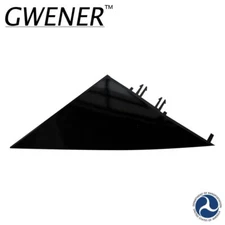 Left Side Door Wing Mirror Triangle Cover Trim Black fit  for tesla model 3