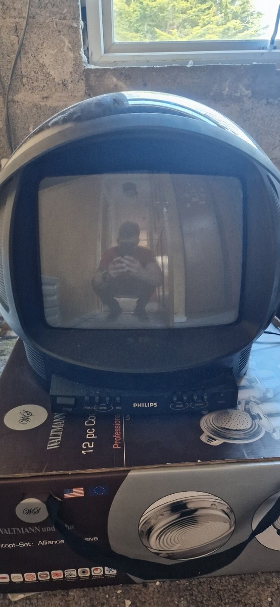 Vintage Philips Discoverer TV 14