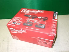 Milwaukee 2691-22 M18 18V Cordless Li-Ion Drill Driver / Impact Driver Combo Kit