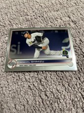 2022 Topps Chrome NPB Nippon Noboru Shimizu #214