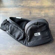 babymust hip seat baby carrier Black