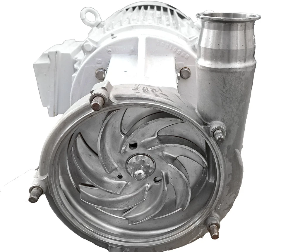 Bomba centrífuga Fristam FPX3542 con motor de 30 HP a 3.500 RPM Foto 2 de 4