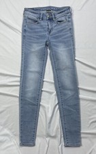 American Eagle Jegging Jeans Women's Juniors Sz. 00R Super Stretch 27.5" Inseam