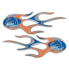 NCAA Boise State University Broncos MICRO-FLAME DOMED DECALS- 1 Pair college