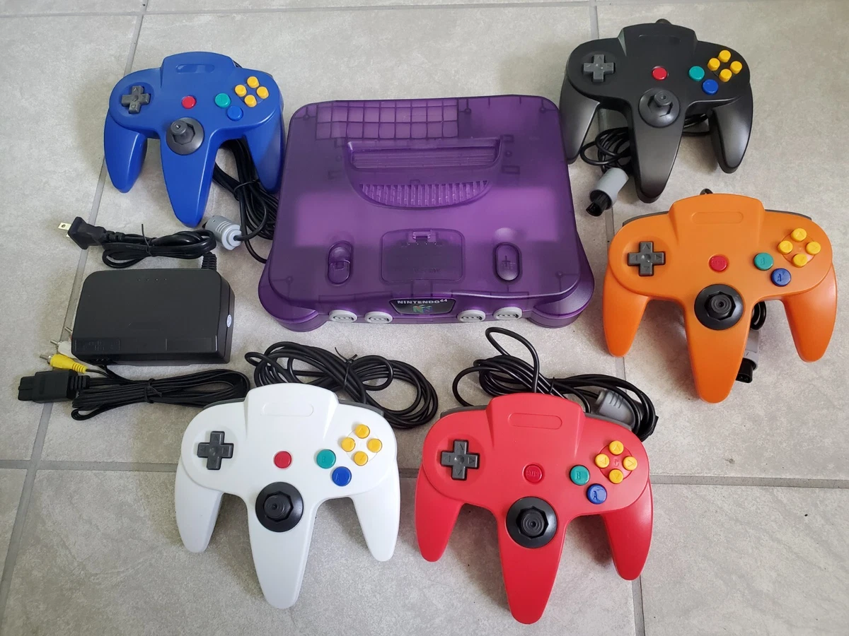 Clear cheap purple n64