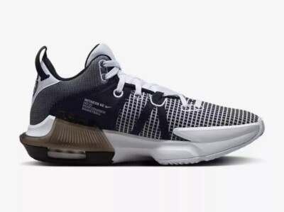 Size 15 - Nike LeBron Witness 7 White Black for sale online | eBay