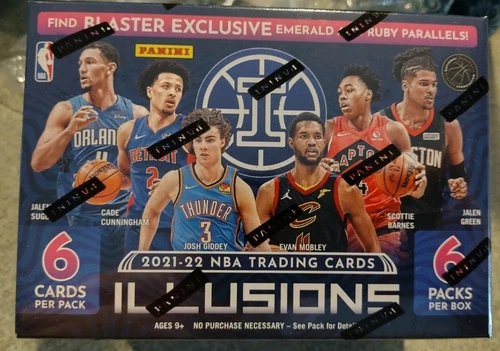 2021-22 Illusions Basketball Factory Sealed Blaster Box 36 Cards Free Ship