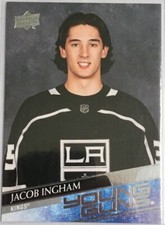 2020-21 Upper Deck Young Guns #706 Jacob Ingham - Los Angeles Kings