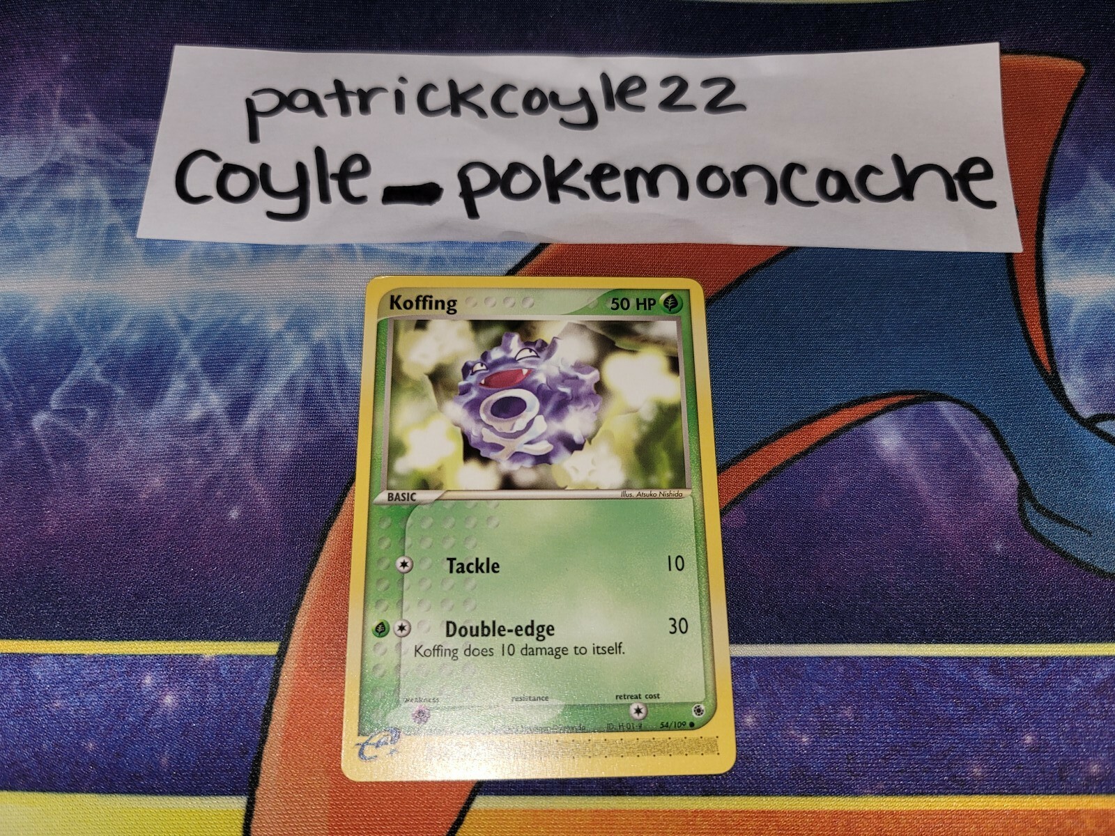 Koffing Common EX Ruby and Sapphire 54/109 NM