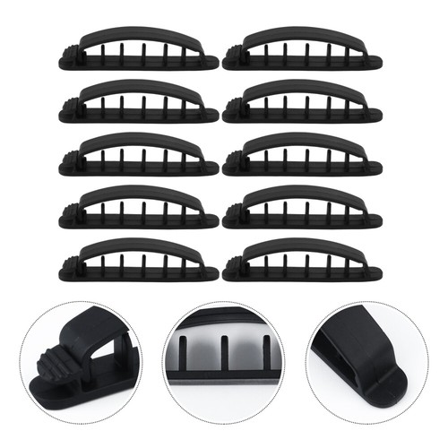 10 Pcs Multifunctional Cable Fixing Device Multi-purpose Adjustable Organizer - Afbeelding 11 van 12
