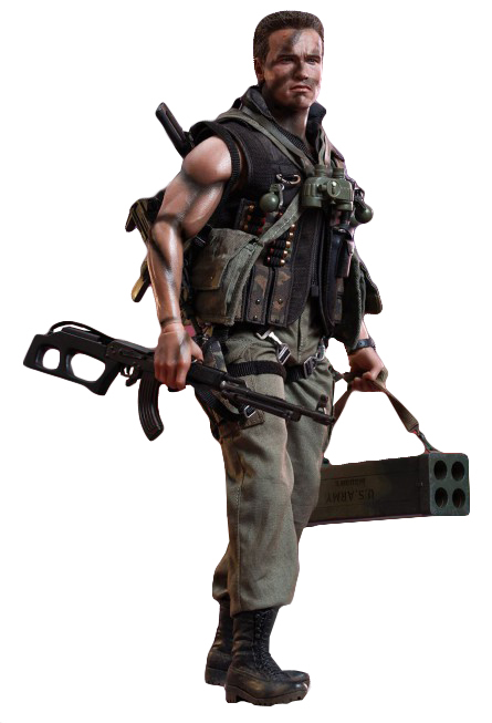 Hot Toys Commando John Matrix 1/6th scale Action Figure