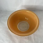 Vintage Pyrex # 322 Peach Color CLEAR Bottom 1 Liter Nesting Bowl