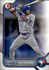 LOT OF 20 2022 BOWMAN DRAFT  BASE PROSPECT BD147 ALEX De JESUS BLUE JAYS