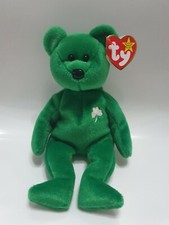Ty Beanie Babies. Erin. Irish Bear. Very Rare. Numerous Errors.