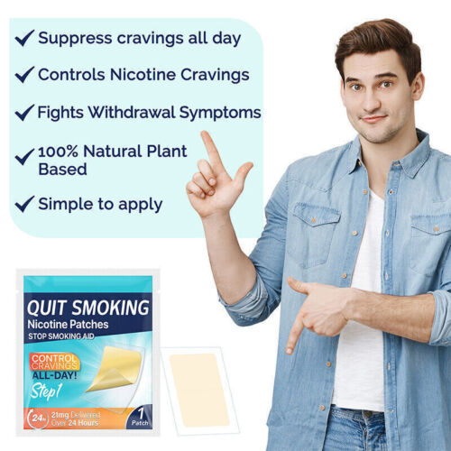 Nikotinpflaster Raucherentwöhnung Hilfe Schritte 1 bis 3, um mit dem A - Bild 1 von 16