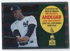 2020 Archives 1960 All Star Rookies Foil #60AR-MA Miguel Andujar /50 Cup Yankees