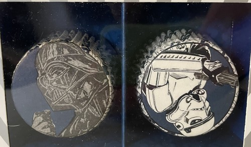 Williams Sonoma STAR WARS Galactic Empire Cupcake Decorating Kit 24 Liner Topper - Picture 2 of 8