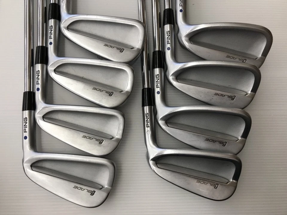 PING i BLADE Iron Set #3-9,Pw 8-pcs.Dynamic Gold Flex-S200 Re-Gliped From Japan