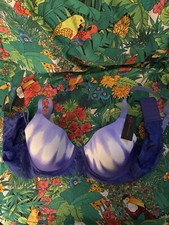 No Boundaries NWT Women's Junior's T Shirt Bra Adjustable Straps Wires Blue 36B