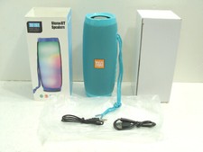  NIB T G TG-157 Portable Stereo Bluetooth Wireless Speaker LED Flashing Light