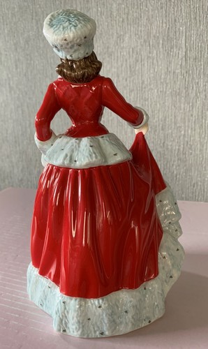 ROYAL DOULTON CHINA LADY DOLL WINTER MODEL No HN 5314 PERFECT - Picture 5 of 9