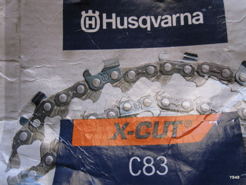 24 inch X Cut Chainsaw Chain 3/8" Pitch .050 Gauge 84 DL C83 Husqvarna