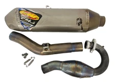 2013 - 2016 KX250F FMF Factory 4.1 Titanium Muffler Silencer  ( has dents )