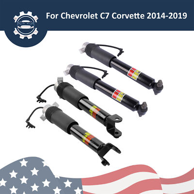 #ad Front amp;Rear Shock Absorber Struts w Electric For Chevrolet C7 Corvette 2014 2019 $195.00