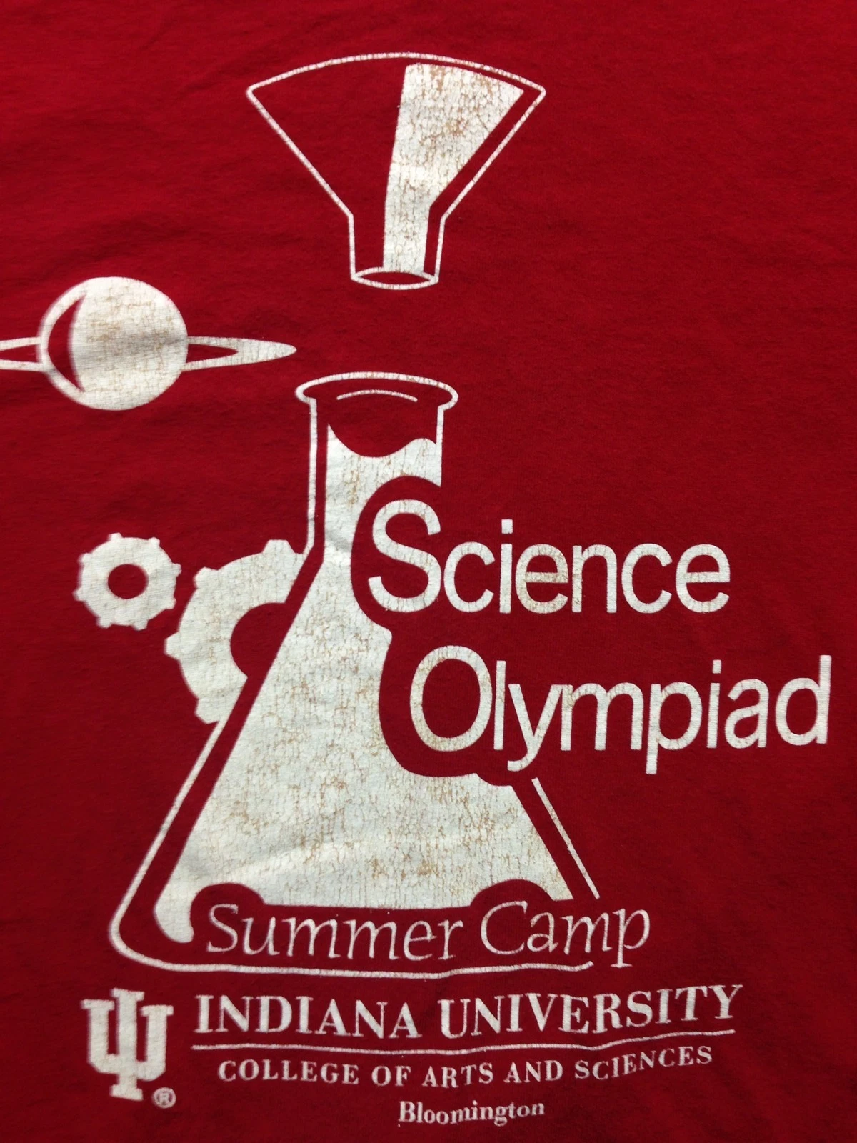 Vintage Science Olympiad Summer Camp Indiana University Chemistry Small T Shirt