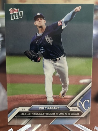 2024 Topps Now 656 Cole Ragans