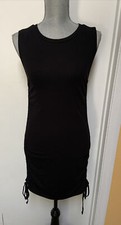 bb dakota steve madden ladies black mini dress size large