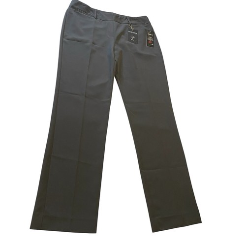 NWT Zac & Rachel Bond Womens Pull-On Dress Pants Size 10 Gray New With Tags