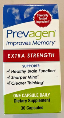 Prevagen Extra Strength Supplement Vitamin  20 Mg 30 Capsules
