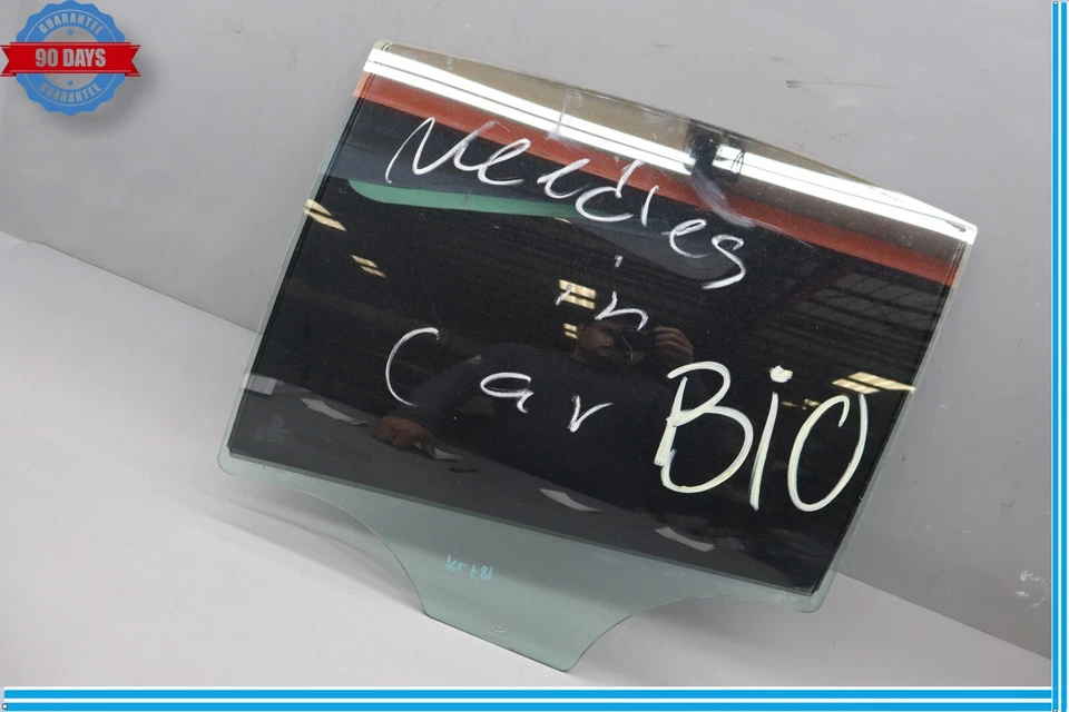 11-16 BMW 528i 535i F10 Puerta trasera izquierda lado conductor ventana cristal OEM Foto 3 de 4