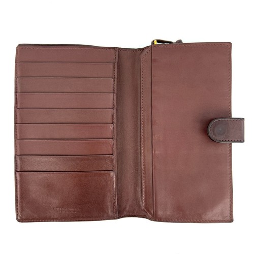 Bottega Veneta Intrecciato Lambskin Bifold Round Zip Authentic - Picture 4 of 13