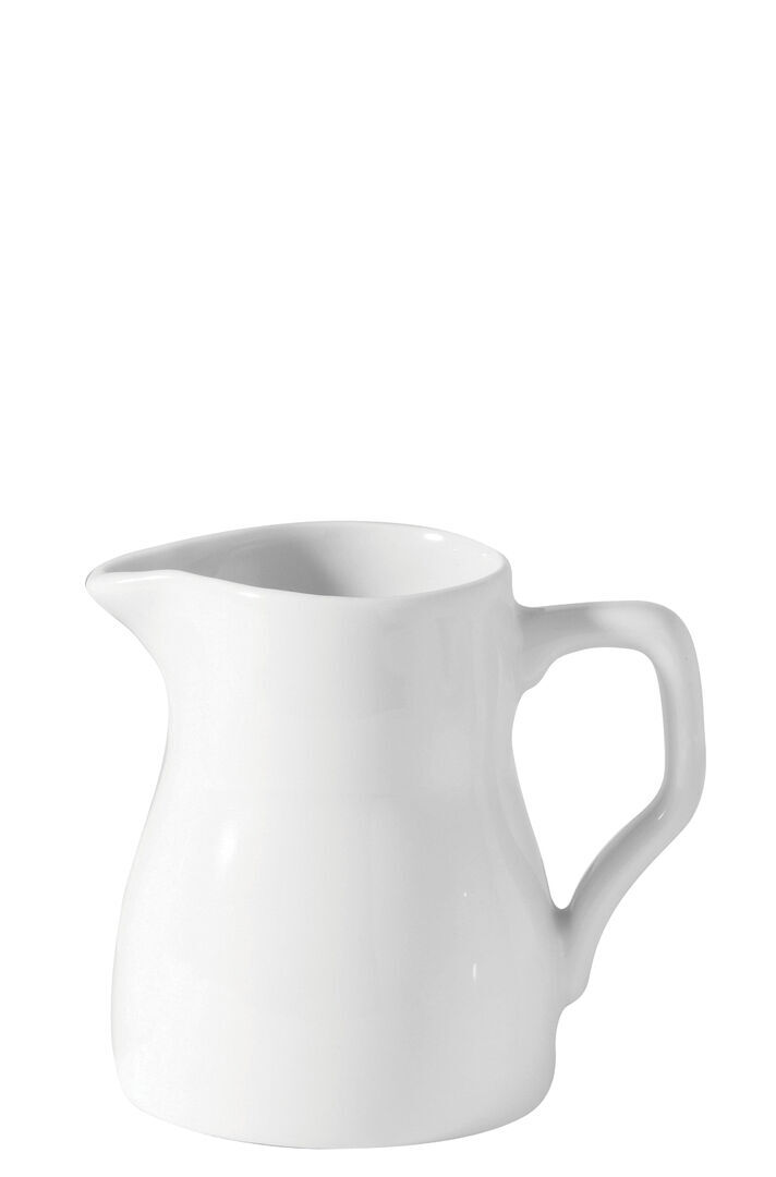 Titan White Jug Ceramic Tableware Serving For Hotels  11Oz (32Cl) Pack Of 12