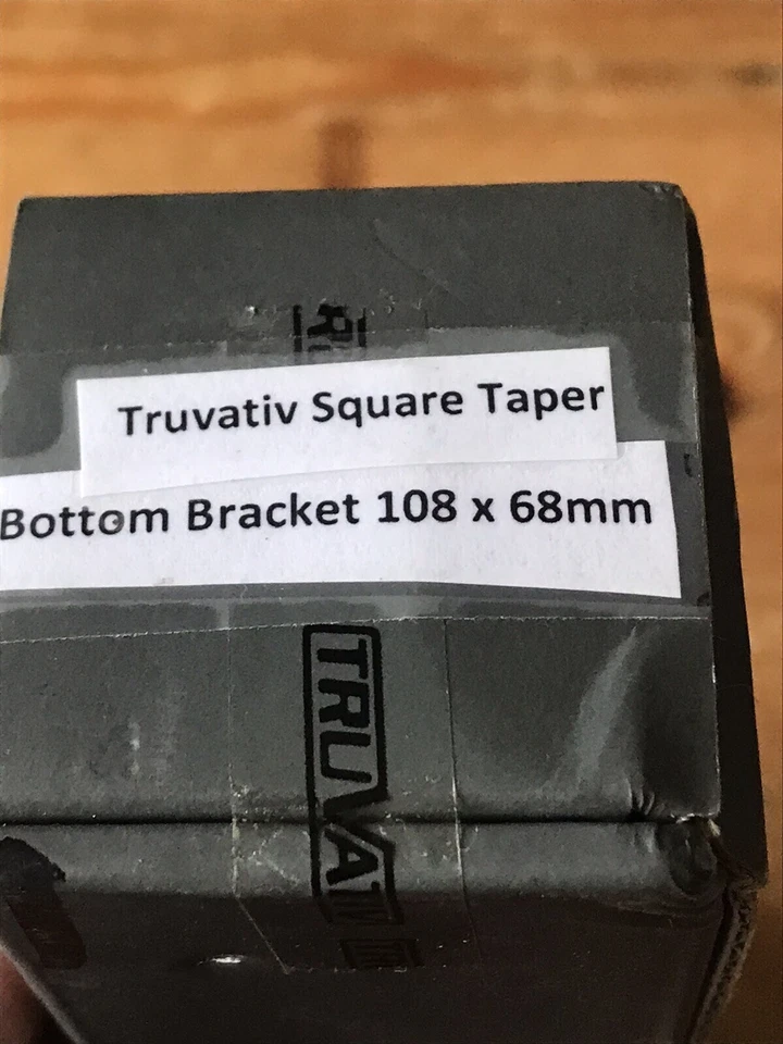NEW NOS Truvativ Bottom Bracket Square Taper - 108 x 68mm BB07 Vintage Retro - Image 4 of 4