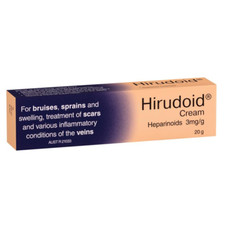 Hirudoid Cream For Bruises, Swelling, Scars and inflamed Veins 20g