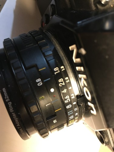 Nikon N2020 af camera and Nikon 50mm f1/8 series e parts repair - Picture 6 of 8