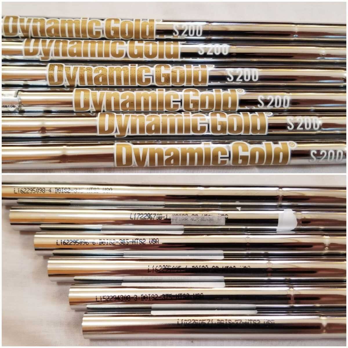 True Temper - TRUE TEMPER Dynamic Gold 105 S200 #5〜PW True Temper Dynamic Gold HT Iron Golf Shafts 5-PW 6pcs Set