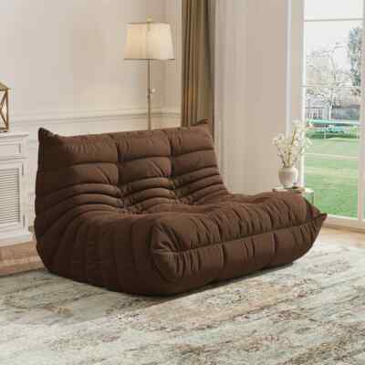 Caterpillar Lazy Sofa Beanbag Chair Love Seat Divan Bed Floor Sofa Chaise Lounge