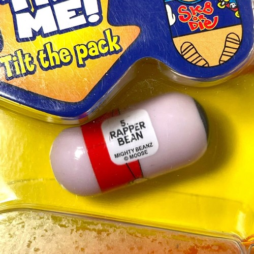 Mighty Beanz Original 2003 Pre Series 1 Rapper Bean New Sealed Rare Musician - Picture 7 of 9