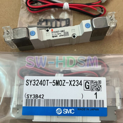 1PCS NEW For SMC SY3240T-5MOZ-X234 Solenoid Valve freight free