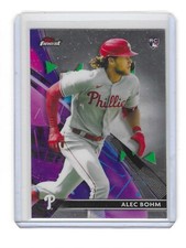 2021 Topps Finest Alex Bohm RC
