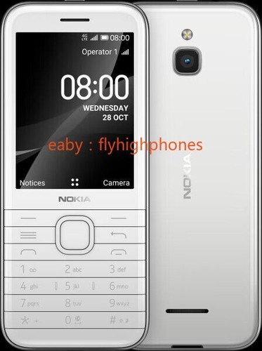 Unlocked Nokia 8000 4G Dual SIM LTE 4GB ROM 512MB RAM WIFI GPS Cell Phone 2.0MP - 第 16/23 張圖片