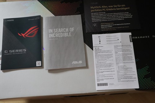 ASUS ROG Zephyrus G14 GA401Q 14" QHD R9 5900HS 16GB 512GB RTX 3050 wie NEU + OVP - Photo 6/24