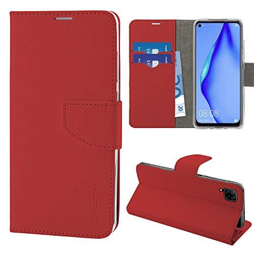 N NEWTOP Cover Compatibile per Huawei P40 Lite, HQ Lateral Custodia Libro (i2C)